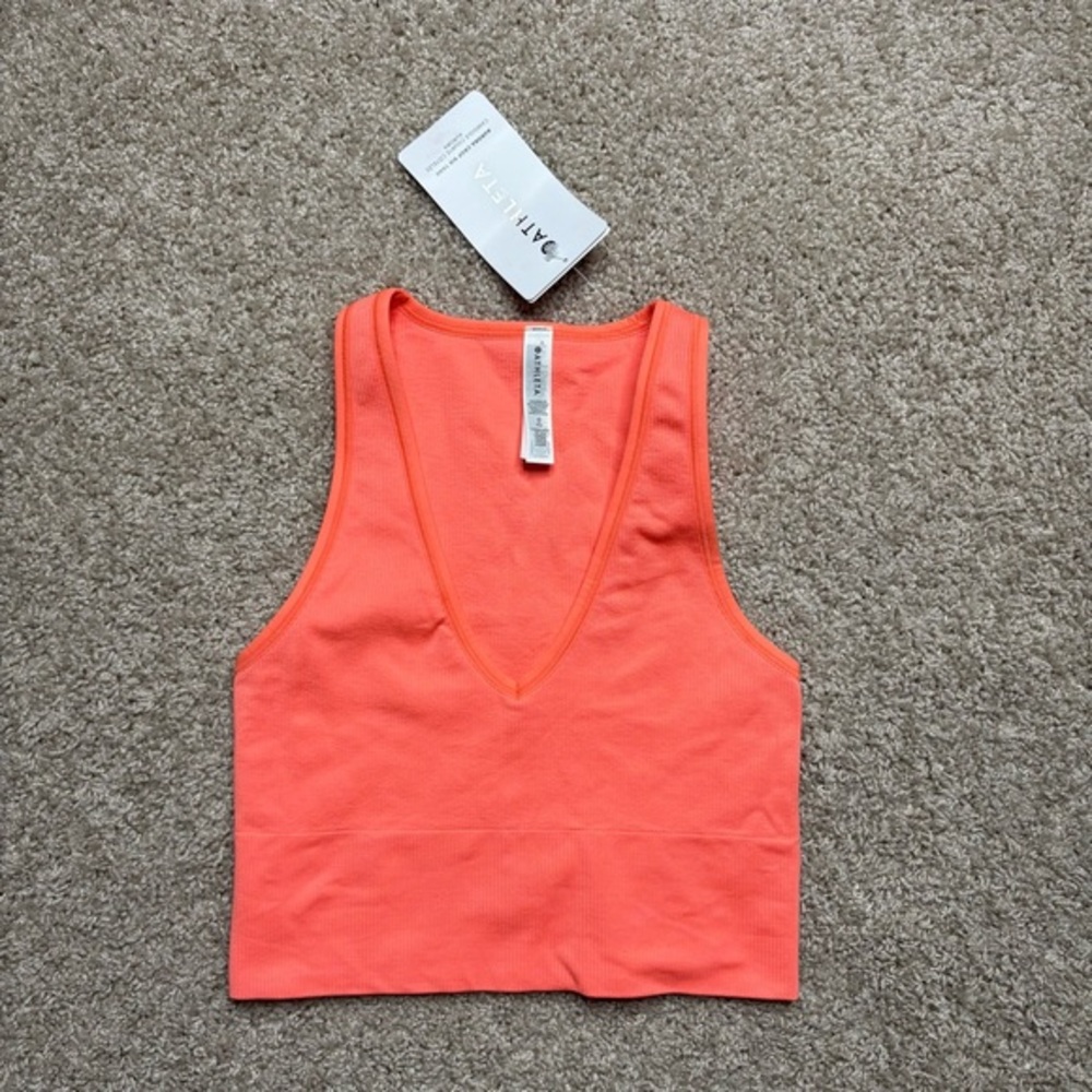 Athleta Aurora Crop Rib Tank